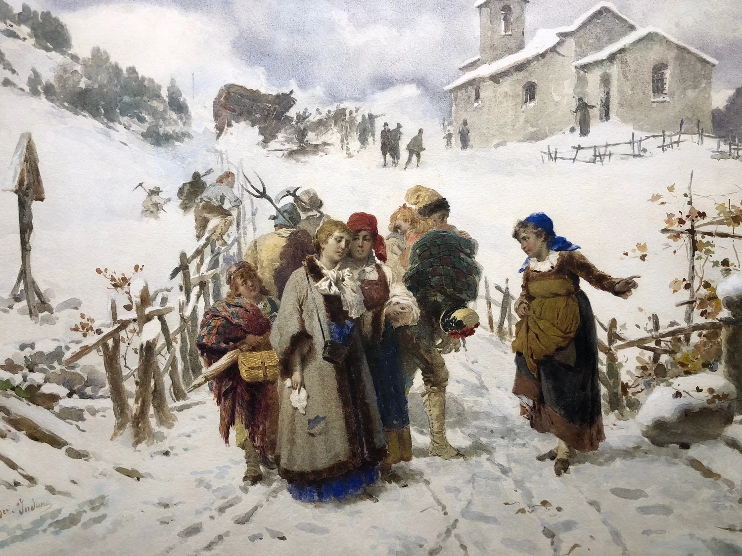 La valanga - 1886